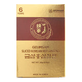 GEUMSAM Sliced Korean Red Ginseng (20g x 5 mini boxes)