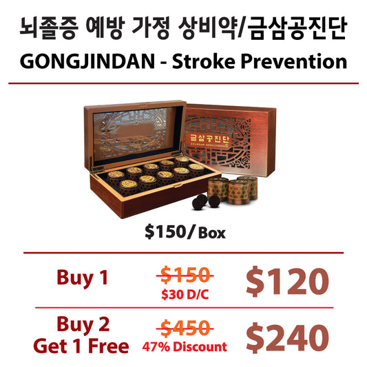 GONGJINDAN - Stroke Prevention