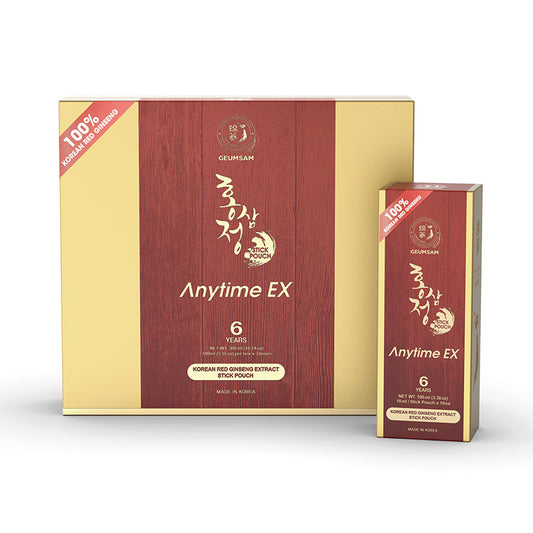 GEUMSAM Red Ginseng Extract Stick Pouch  Anytime EX (30 Stick Pouches)